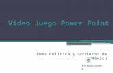 Video Juego Power Point