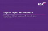 Seguro Pyme Restaurante