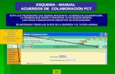 ESQUEMA - MANUAL  ACUERDOS DE  COLABORACIÓN FCT