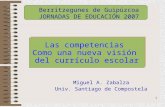 Berritzegunes de Guipúzcoa JORNADAS DE EDUCACIÓN 2007