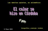 El color se  hizo en Córdoba