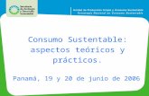 Consumo Sustentable: aspectos teóricos y prácticos.