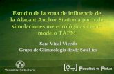 Sara Vidal Vicedo Grupo de Climatología desde Satélites