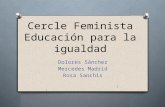 Cercle  Feminista Educación para la igualdad