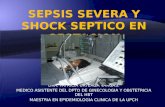 SEPSIS SEVERA Y SHOCK SEPTICO EN GESTACION