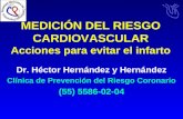 MEDICIÓN DEL RIESGO CARDIOVASCULAR Acciones para evitar el infarto