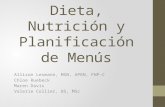 Dieta ,  Nutrición  y  Planificación  de  Menús