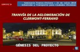 TRANVÍA DE LA AGLOMERACIÓN DE CLERMONT-FERRAND