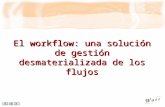 El workflow: una solución de gestión desmaterializada de los flujos