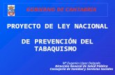 PROYECTO DE LEY NACIONAL  DE PREVENCIÓN DEL TABAQUISMO