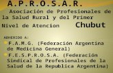 ADHERIDO A: F.A.M.G. (Federación Argentina de Medicina General)