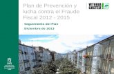 Plan de Prevención y lucha contra el Fraude Fiscal 2012 - 2015