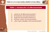 TEMA 1. Introducción a la Microeconomía