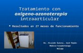 Tratamiento con oxígeno-ozonoterapia  intraarticular