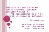 Integrantes: Ana Anzules Córdova Melissa Jara Chévez  Diana Terán Ortiz