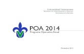 Contextualización y lineamientos sustantivos del POA 2014 Lineamientos Administrativos-Financieros