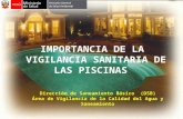 IMPORTANCIA DE LA VIGILANCIA SANITARIA DE LAS PISCINAS