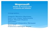 Moprosoft Modelo de Procesos para la Industria del Software
