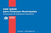 USO SINIM  para Finanzas Municipales