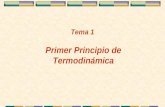 Tema 1  Primer Principio de Termodinámica