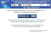Msc.  Ing. Luis Carlos Martínez Medina Coordinador RedUlac