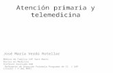 Atención primaria y telemedicina
