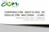 CORPORACIÓN UNIFICADA DE EDUCACIÓN NACIONAL (CUN)