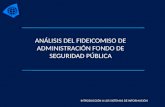 ANÁLISIS DEL FIDEICOMISO DE ADMINISTRACIÓN FONDO DE SEGURIDAD PÚBLICA