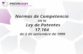 Normas de Competencia  en la   Ley de Patentes 17.164  de 2 de setiembre de 1999