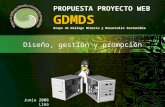 PROPUESTA PROYECTO WEB GDMDS Grupo de Diálogo Minería y Desarrollo Sostenible