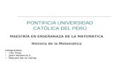 PONTIFICIA UNIVERSIDAD CATÓLICA DEL PERÚ