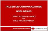 PROTOCOLOS DE RADIO  DE  CRUZ ROJA ESPAÑOLA