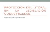 Protección del litoral en la legislación costarricense