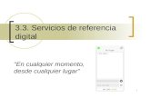 3.3. Servicios de referencia digital