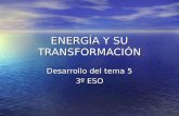 ENERGÍA Y SU TRANSFORMACIÓN