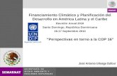 Financiamiento Climático y Planificación del Desarrollo en América Latina y el Caribe