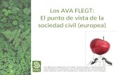 Los AVA FLEGT: El punto de vista de la sociedad civil (europea)