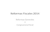 Reformas Fiscales 2014