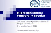 Migración laboral temporal y circular