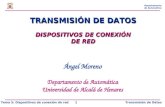 TRANSMISIÓN DE DATOS DISPOSITIVOS DE CONEXIÓN DE RED