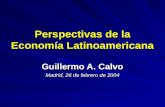 Perspectivas de la Economía Latinoamericana