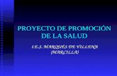 PROYECTO DE PROMOCIÓN DE LA SALUD
