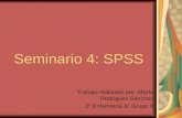 Seminario 4: SPSS