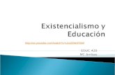 Existencialismo y Educación