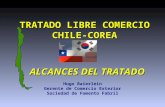 TRATADO LIBRE COMERCIO  CHILE-COREA   ALCANCES DEL TRATADO