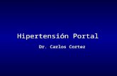 Hipertensión Portal          Dr. Carlos Cortez