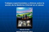 Trabajos experimentales y clínicos sobre la acción de la Medicina Oriental en el cáncer
