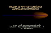 PRUEBA DE APTITUD ACADÉMICA RAZONAMIENTO MATEMÁTICO