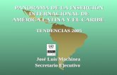 PANORAMA DE LA INSERCIÓN INTERNACIONAL DE AMÉRICA LATINA Y EL CARIBE  TENDENCIAS 2005