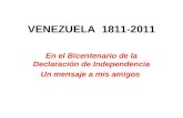 VENEZUELA  1811 -2011